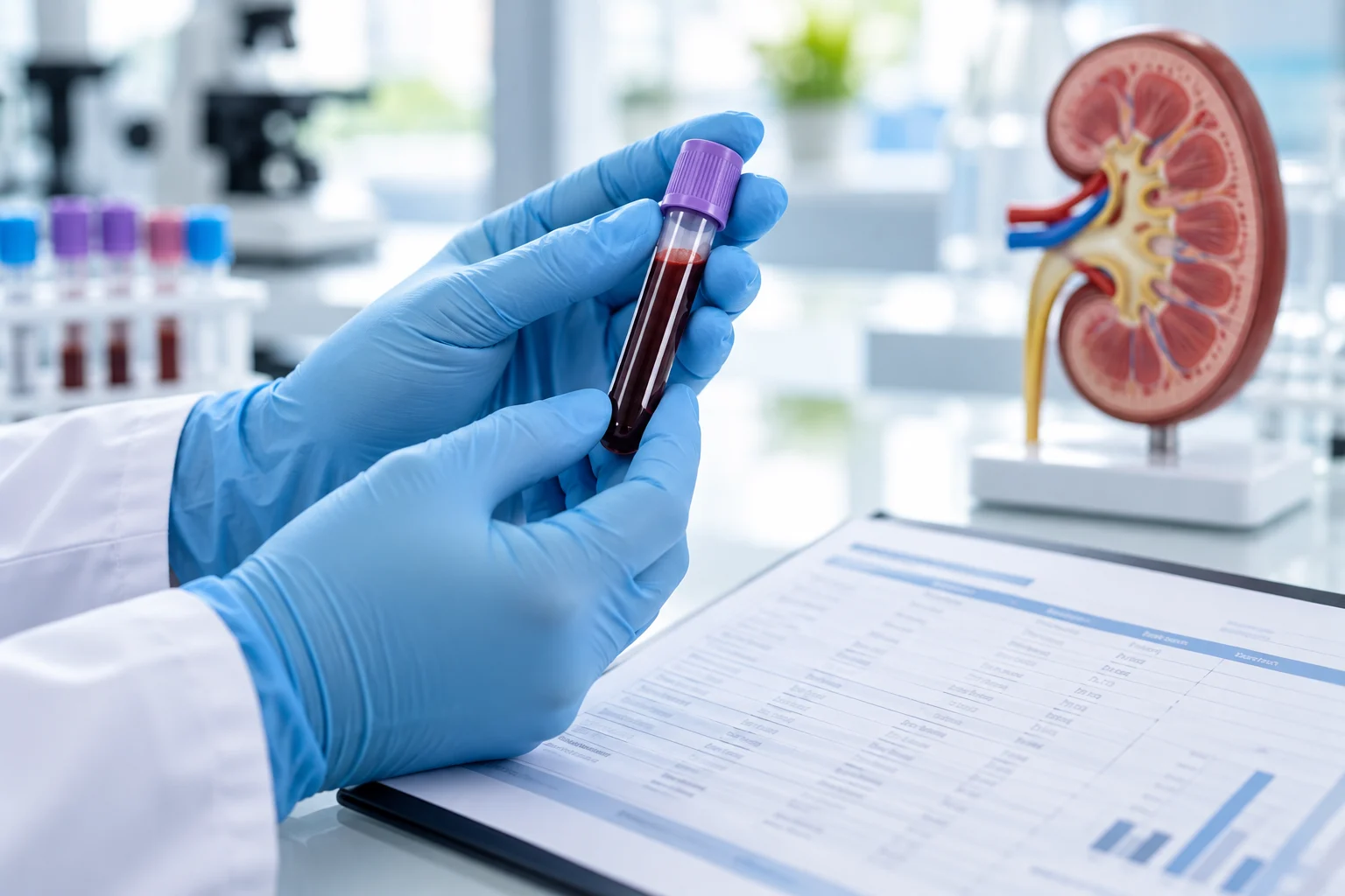 Diagnostyka laboratoryjna i model nerki